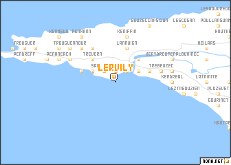 map of Lervily