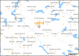 map of Leryd