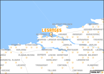 map of Les Anges