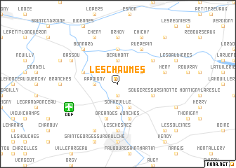 map of Les Chaumes