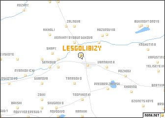 map of Les-Golibizy
