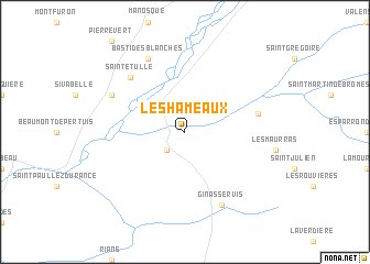 map of Les Hameaux