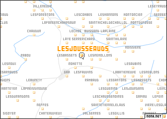 map of Les Jousseauds