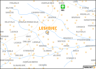 map of Leskovec
