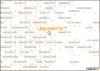 map of Lesliewatta