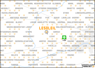 map of Le Soleil