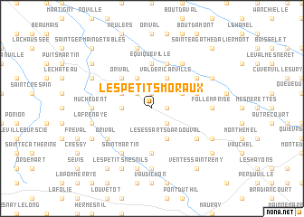 map of Les Petits Moraux