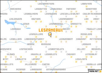 map of Les Rameaux