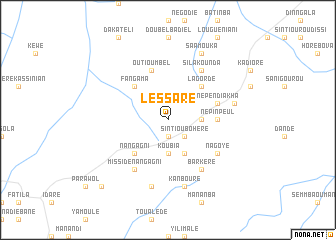 map of Lessaré