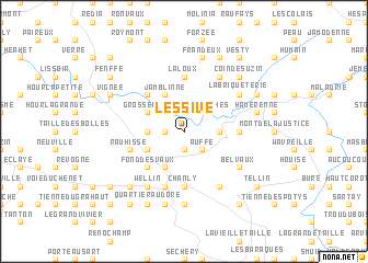 map of Lessive