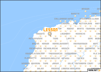 map of Lesson