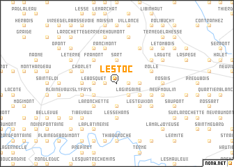 map of Le Stoc