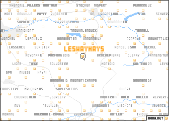 map of Les Wayhays