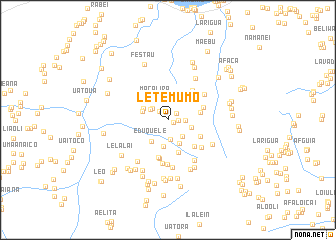 map of Letemumo