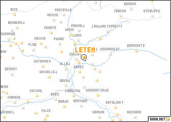 map of Letëm