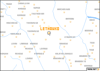 map of Lethawko