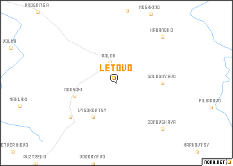 map of Letovo