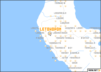 map of Létowopom