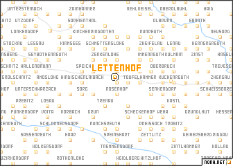 map of Lettenhof