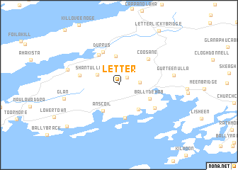 map of Letter