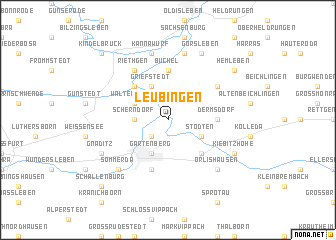 map of Leubingen