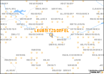 map of Leubnitzdörfel