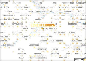 map of Leuchtenburg