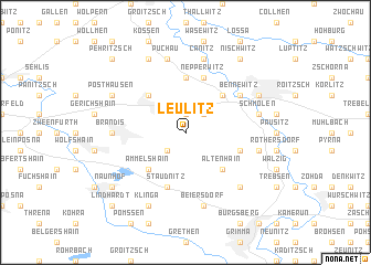 map of Leulitz