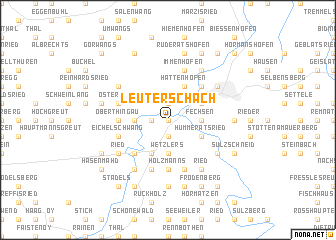 map of Leuterschach