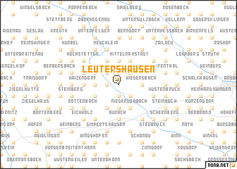 map of Leutershausen