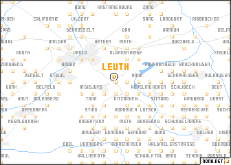 map of Leuth