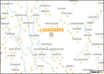 map of Leuwigoong
