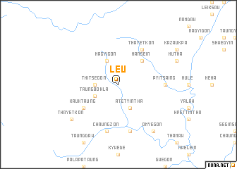 map of Le-u