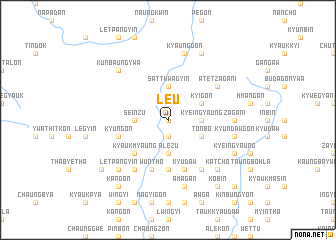 map of Le-u