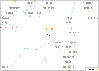 map of Le-u