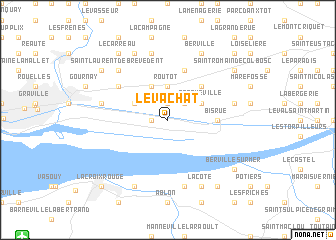 map of Le Vachat