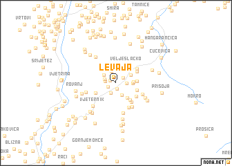 map of Levaja