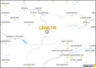 map of Le Valtin
