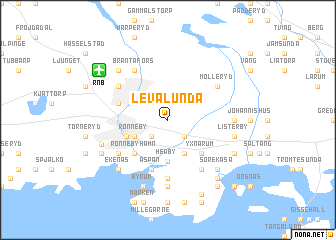 map of Levalunda
