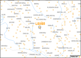 map of Levan