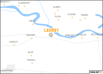 map of Levasy