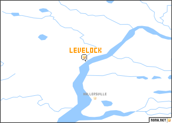 map of Levelock