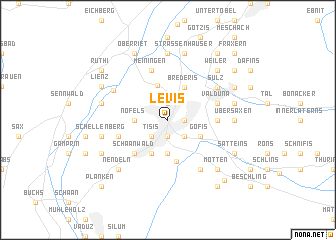 map of Levis