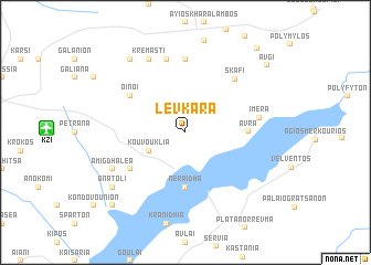 map of Lévkara