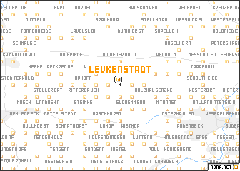 map of Levkenstadt