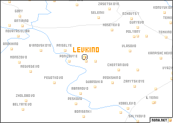 map of Lëvkino