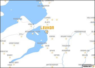 map of Levkón