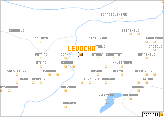map of Levocha