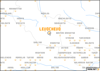 map of Levochevo