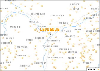 map of Levosoje
